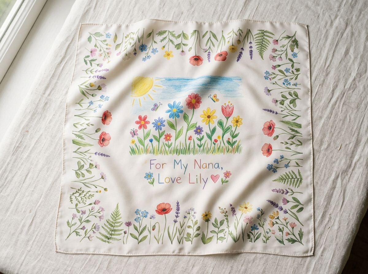 Wildflower Artisan Botanical Bandana